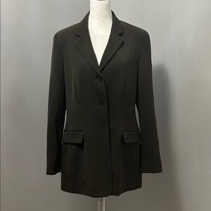 Jones New York Dark Olive Women's Blazer